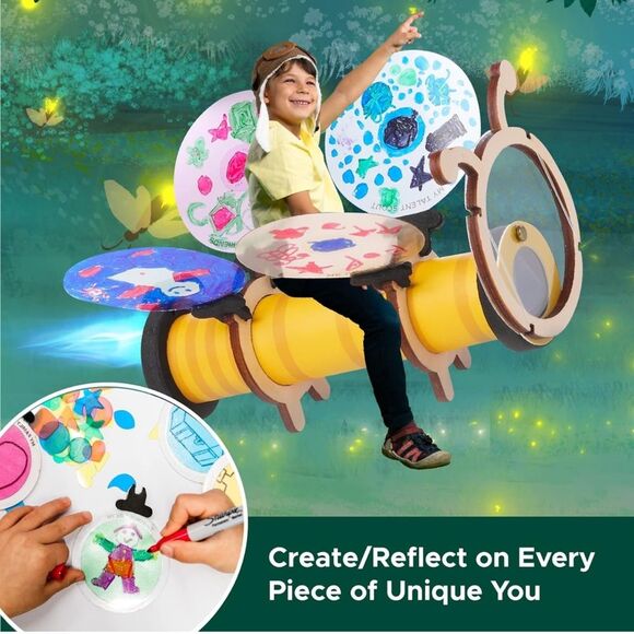 STEM Toy Kids Game Self Worth Science Experiment Preschool Kaleidoscope Game S - Picture 7 of 8